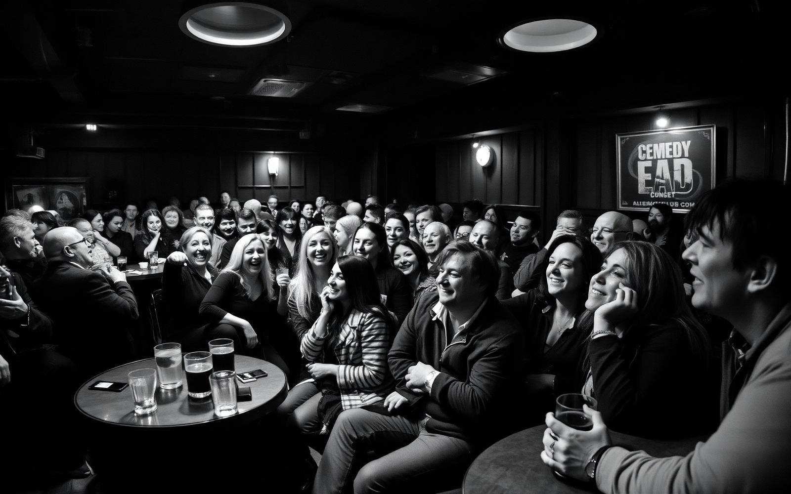 Crowd at The Laugh Room